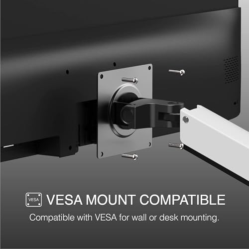 Image of Packard Bell airFrame 27 inch FHD Monitors + Wireless Keyboard & Mouse, VESA Mount Compatible, HDMI /VGA, Tilt, Slim Bezel, for Home, Office, Light Gaming - 2 Pack