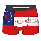 RTATBY Flag Of The Southern Cherokee Nation Men's Underwear Boxer Briefs Cozy Breathable Boxer Brief for Men Black