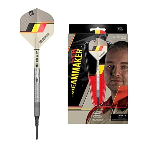 Target Darts Unisex-Adult Dimitri Van den Bergh Dream Maker G1 90% Wolfram Softdarts-Set Dartpfeile Cover