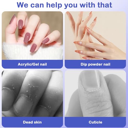 Portable Electric Nail Drills,Professional Nail Drill File Kit for Acrylic,Manicure and Pedicure Sets for Grinding,polishing and Trimming,Rechargeable Pedestal Nail Polisher. Black