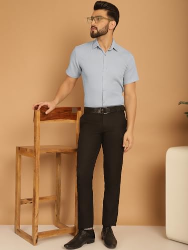 Image of Indian Needle Men's Striped Regular Fit Shirt