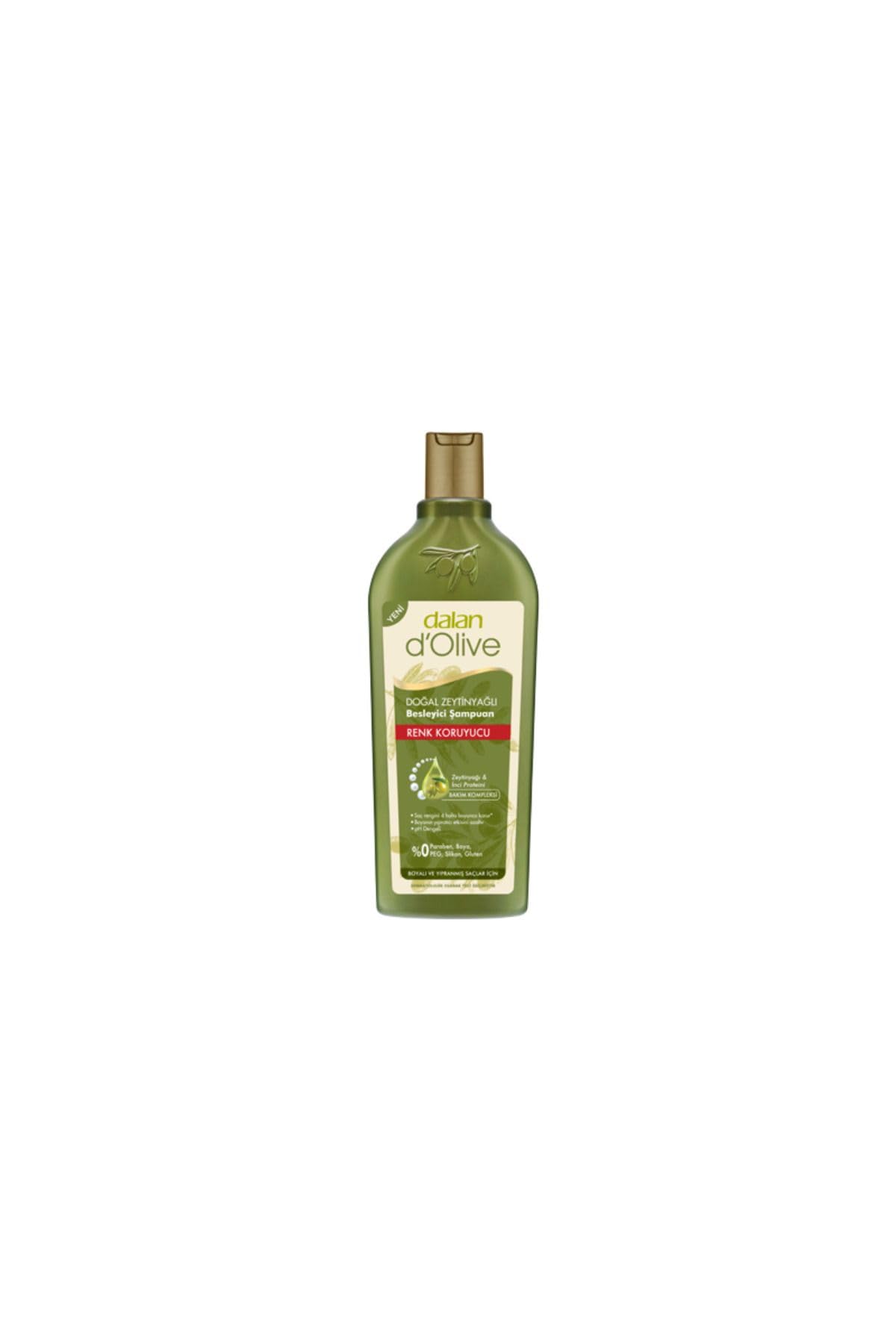 Dalan [ ] d'Olive Olive Oil Shampoo COLOR PROTECTION 13.5 fl oz (400 ml)