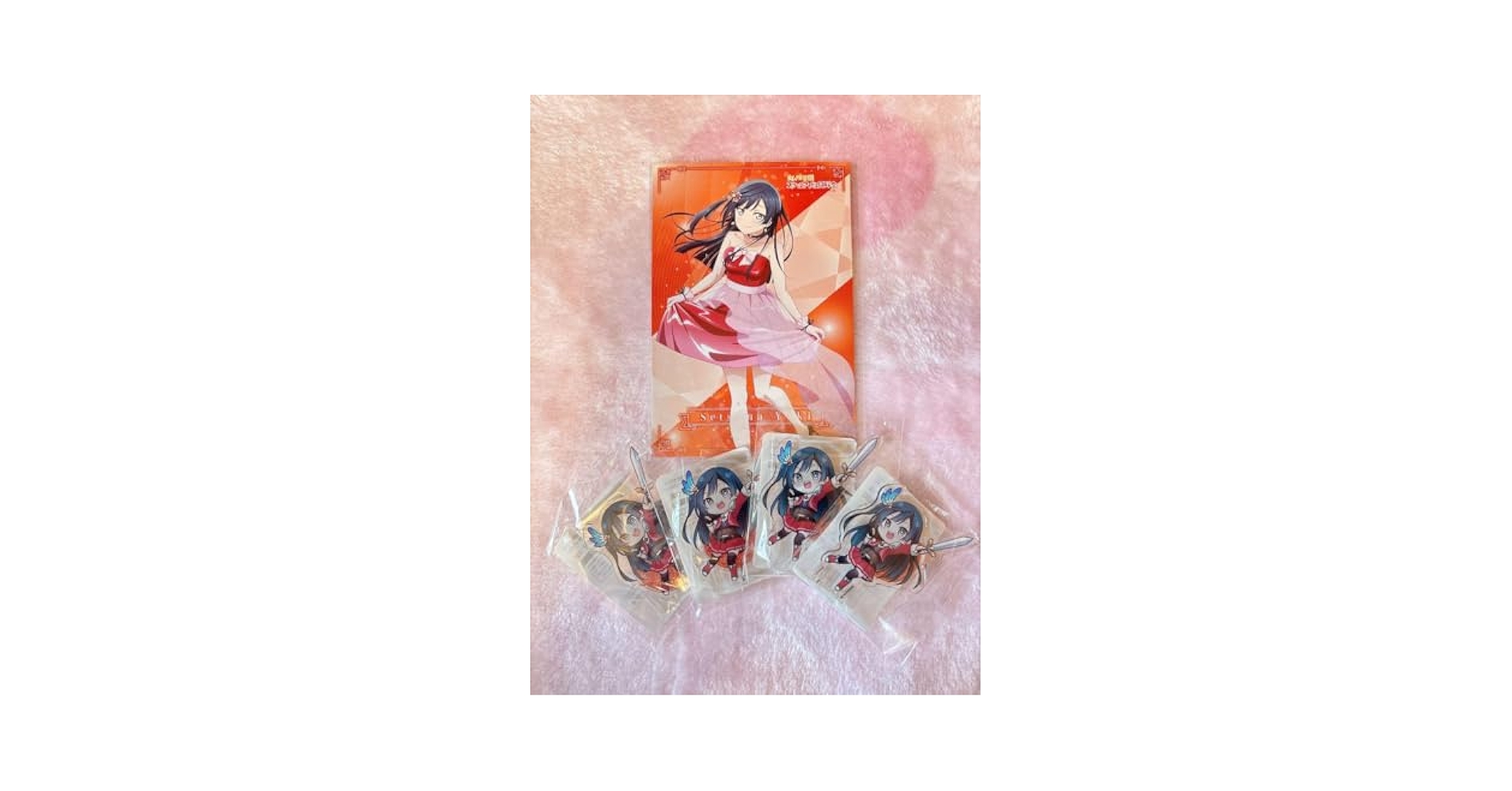 ラブライブ！　虹ヶ咲　優木せつ菜　くじ引き堂　全セット Amazon.co.jp: ラブライブ 虹ヶ咲 くじ引き堂 優木せつ菜 5点