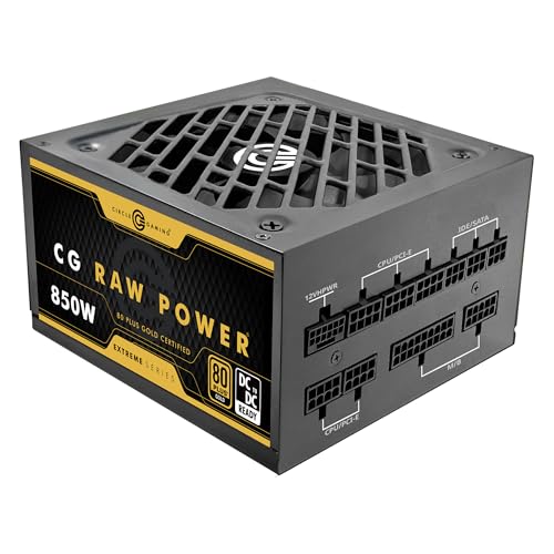 CIRCLE COMPLETE TECHNOLOGY Circle CG RAW Power 850W PSU, Gold, ATX - Image 2