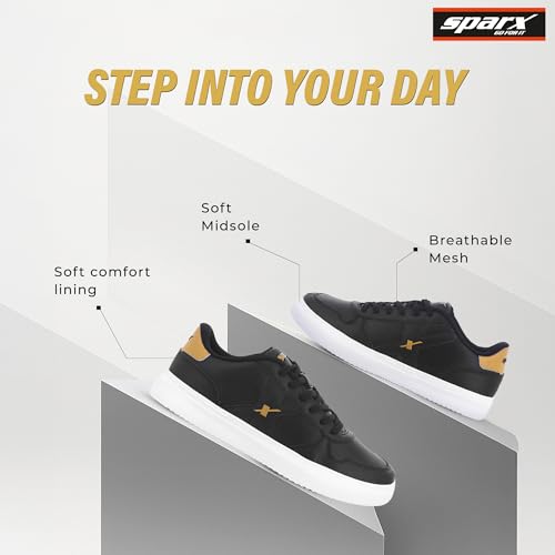 Image of SPARX Men's Sneaker SM-9065 | Soft Cushioned, Durable & Trendy Lace-Up Casual Shoes