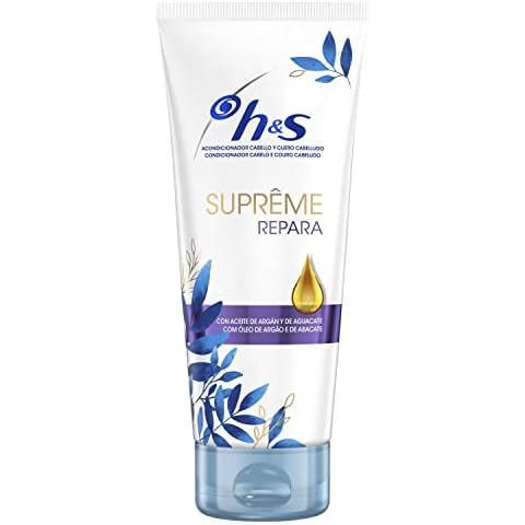 Head & Shoulders Supreme Repara Acondicionador Anticaspa con aceites de argán y aguacate para un pelo hidratado Cover