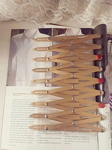 image for HONEYSEW Aluminum Expanding Sewing Gauge Button Guide Spacing Device 5