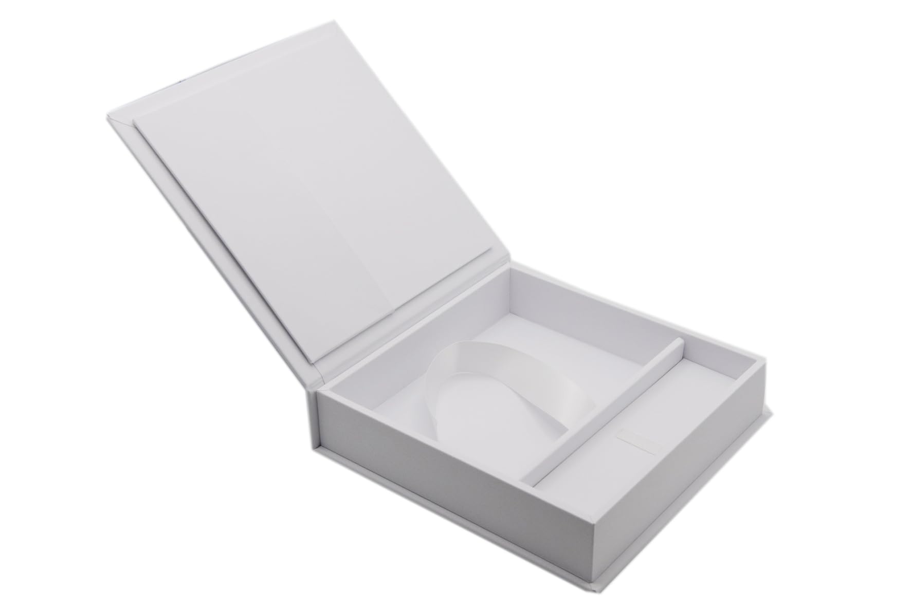 Scatola per foto di nozze con scomparto USB – Scatola ricordi per foto 13 x 18 cm, scatola portaoggetti in lino premium, confezione regalo per matrimoni, compleanni, feste di famiglia e momenti