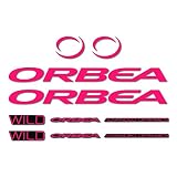  Pegatinas compatibles con cuadro bici Orbea wild advanced dynamics Rosa