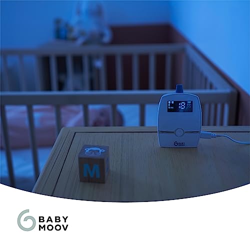 Babymoov Premium Care Vigilabebés de audio 1400 m, Unisex, 1400 m, Negro - Image 6