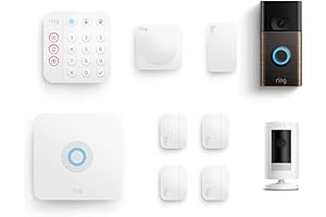 Ring Alarm Pro 14 Piece Wireless Home Security System (2nd Gen), with...