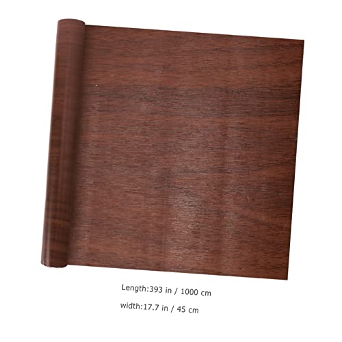 Autocollant mural effet bois marron clair pour créer une ambiance salon chaleureuse - 8