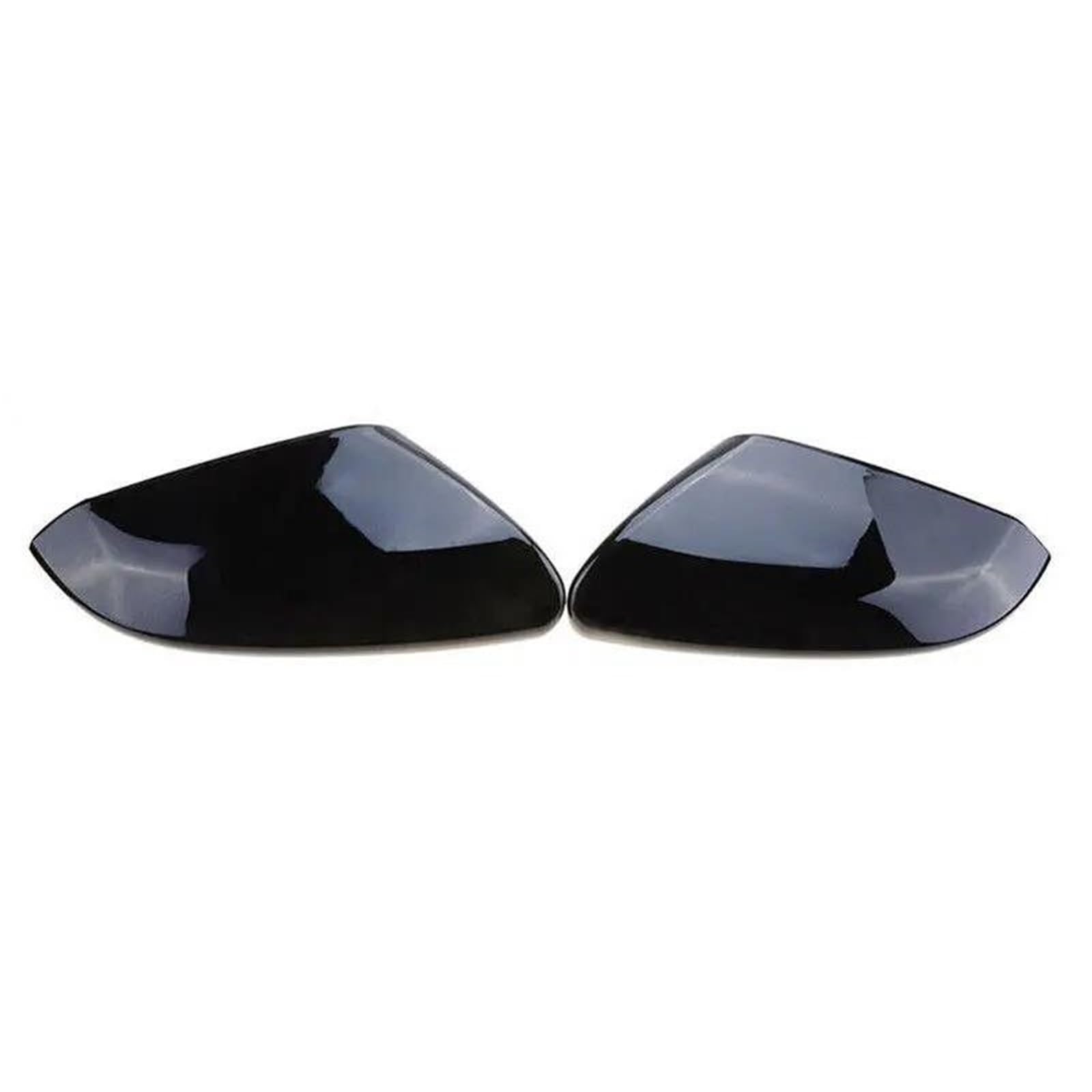 Car Rearview Side Mirror Cover Wing Cap Sticker Trim for Civic 10th 2016 2017 2018 2019 2020(Gloss Black)