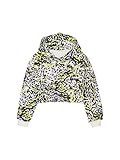 Passform: Cropped Fit TOM TAILOR Mädchen 1037777 Cropped Hoodie mit Muster, 33751-large Multicolor Spotted Print, 164