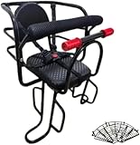 自転車チャイルドシート、自転車後