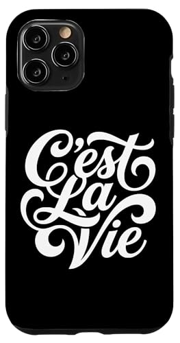 C'est La Vie �t�����X����p �l���N�w �r�{ �X�}�z�P�[�X iPhone 11 Pro �p