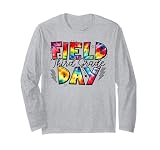 Third Grade Field Day Fun Day Tie Dye Student Teacher Long Sleeve T-Shirt