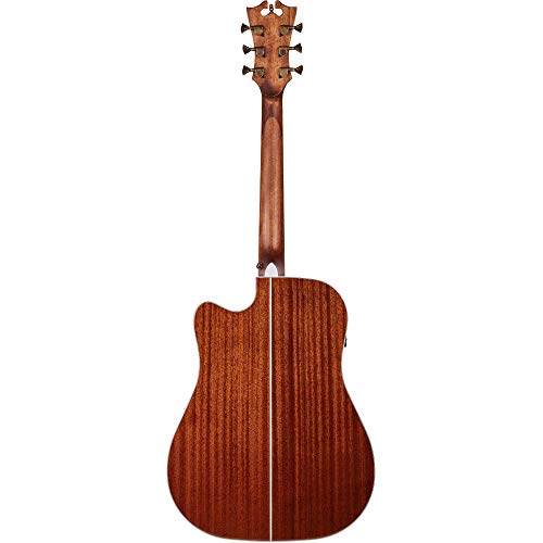 D'angelico Electro 6 String Acoustic-Electric Guitar, Right, Vintage Natural (Dapd500Vnataps) #TOP1
