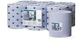 Tork 128208 Wischtuch Centerfeed Polierpapier, 1-lagig, Blau, M2