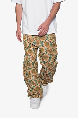 mnml Men's Ultra Baggy Sunflower Pants2