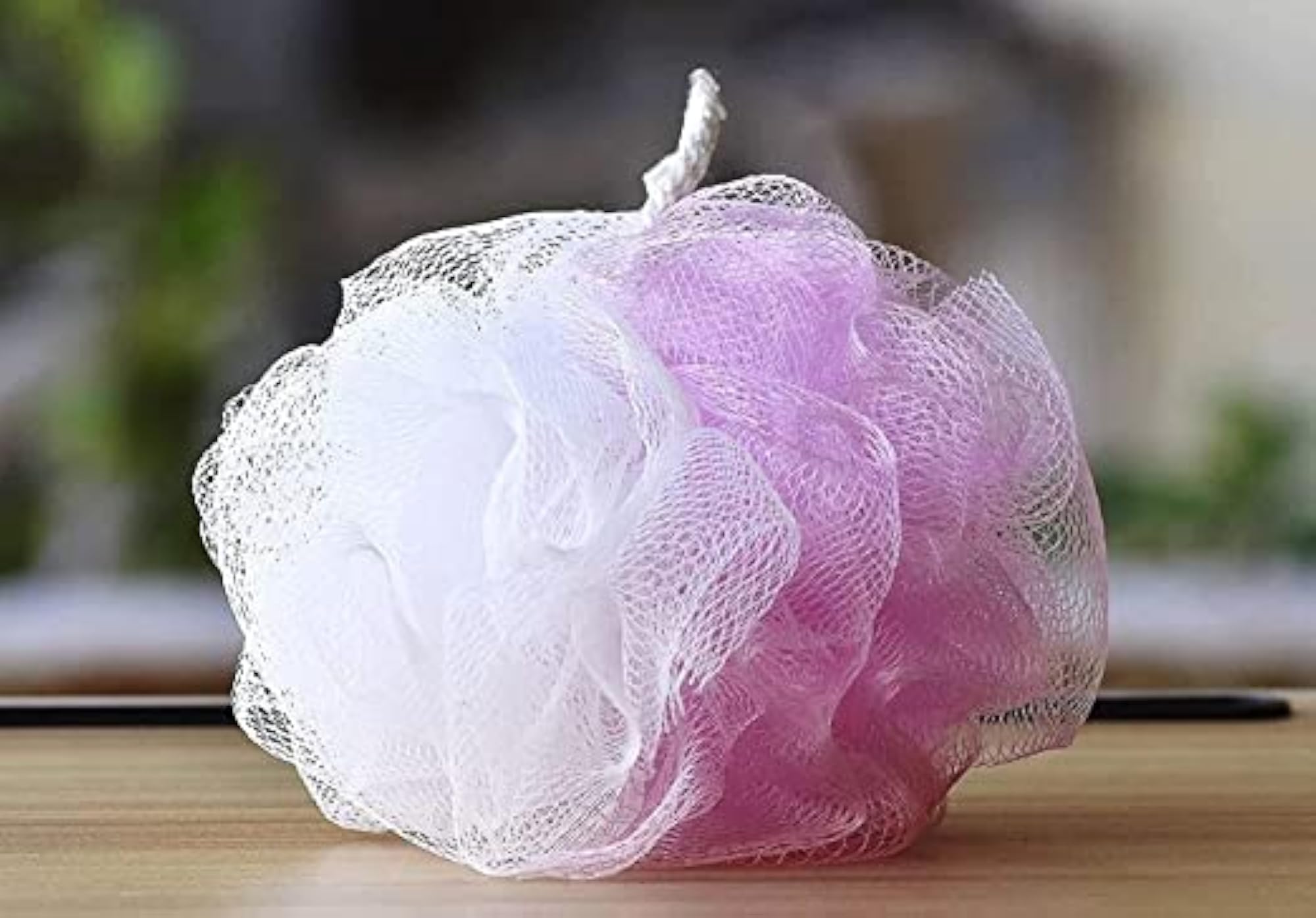 Pack of 3 Soft Loofah Bath Scrubber Sponges, Daily Use