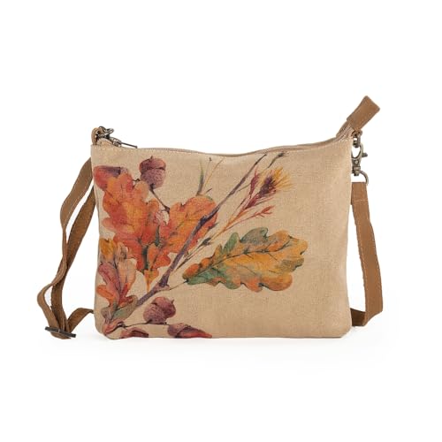 Acorns - Wristlet Wallets for Women, Crossbody Sling Bags for Women, Cotton Canvas Purses, 100% Cotton Canvas