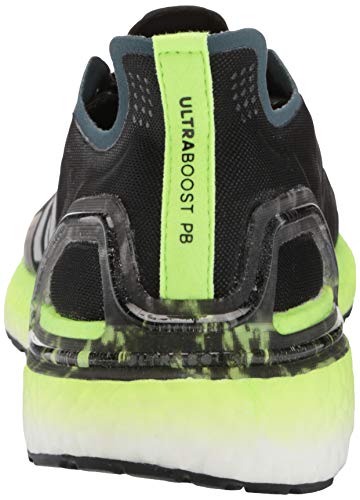 adidas adidas Men's Ultraboost Personal Best, Black/Silver Metallic/Signal Green, 8