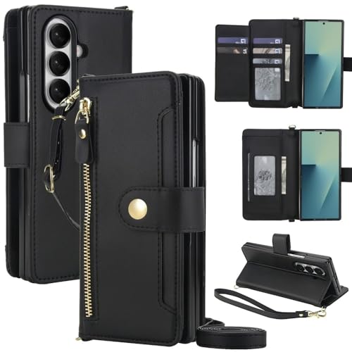 Housse Galaxy Z Fold 4 avec bandoulière pour garder les mains libres lors de vos sorties