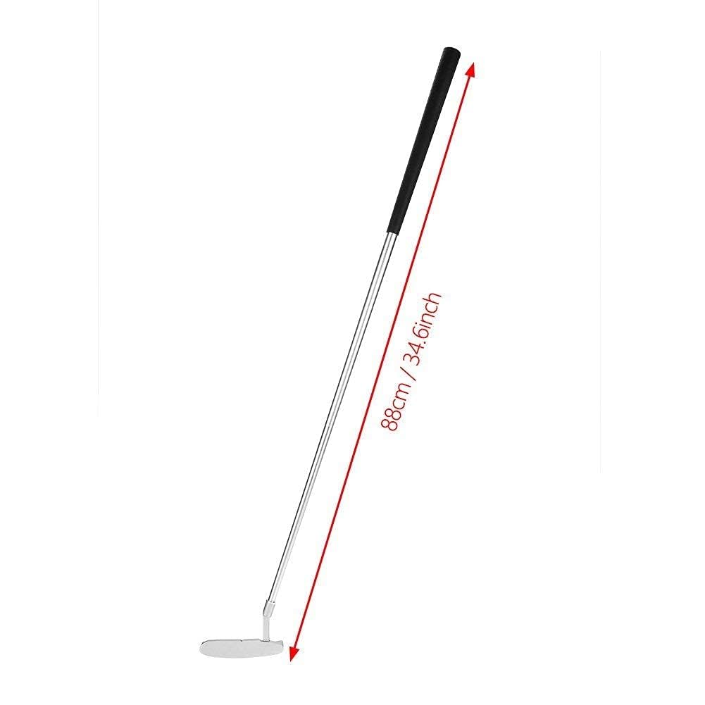 Golf Putting Cup, Putter da Golf, Indoor Practice Training Club Kit Putter Set con Palline e Borsa, Attrezzatura da Allenamento da Golf, per gli Appassionati di Golf