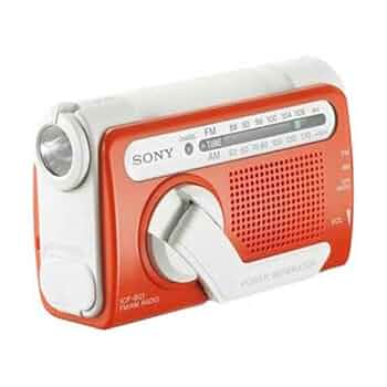 送料無料　魅力的なソニーの小型モデル　動作確認済　ICF-4250　実動　レア Amazon.co.jp: ソニー ICF-B01 個人用緊急ラジオ(メーカー生産