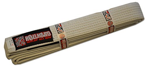 ROLL HARD BRAND Brazilian Jiu Jitsu Kimonos - White (A6)