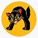 Anarchist Black Cat Vinyl Sticker - 5 Inch Outdoor Rated Decal For Car, Laptop, Windows - USA Made