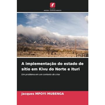 Capa do livro A implementação do estado de sítio em Kivu do Norte e Ituri