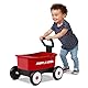Radio Flyer Push & Pull Walker Wagon, roter 2-in-1 Spielzeug-Walker-Wagen für Kleinkinder, für 1–4 Jahre