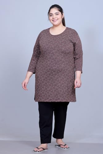 Image of RYSH Women's Plus Size Printed Longline Tops