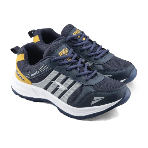 Image of ASIAN Wonder-21 Men's Running Shoes | Lace-Up Shoes with Lightweight Mesh Upper | Cushioned Comfort & Durable Grip for Daily Use