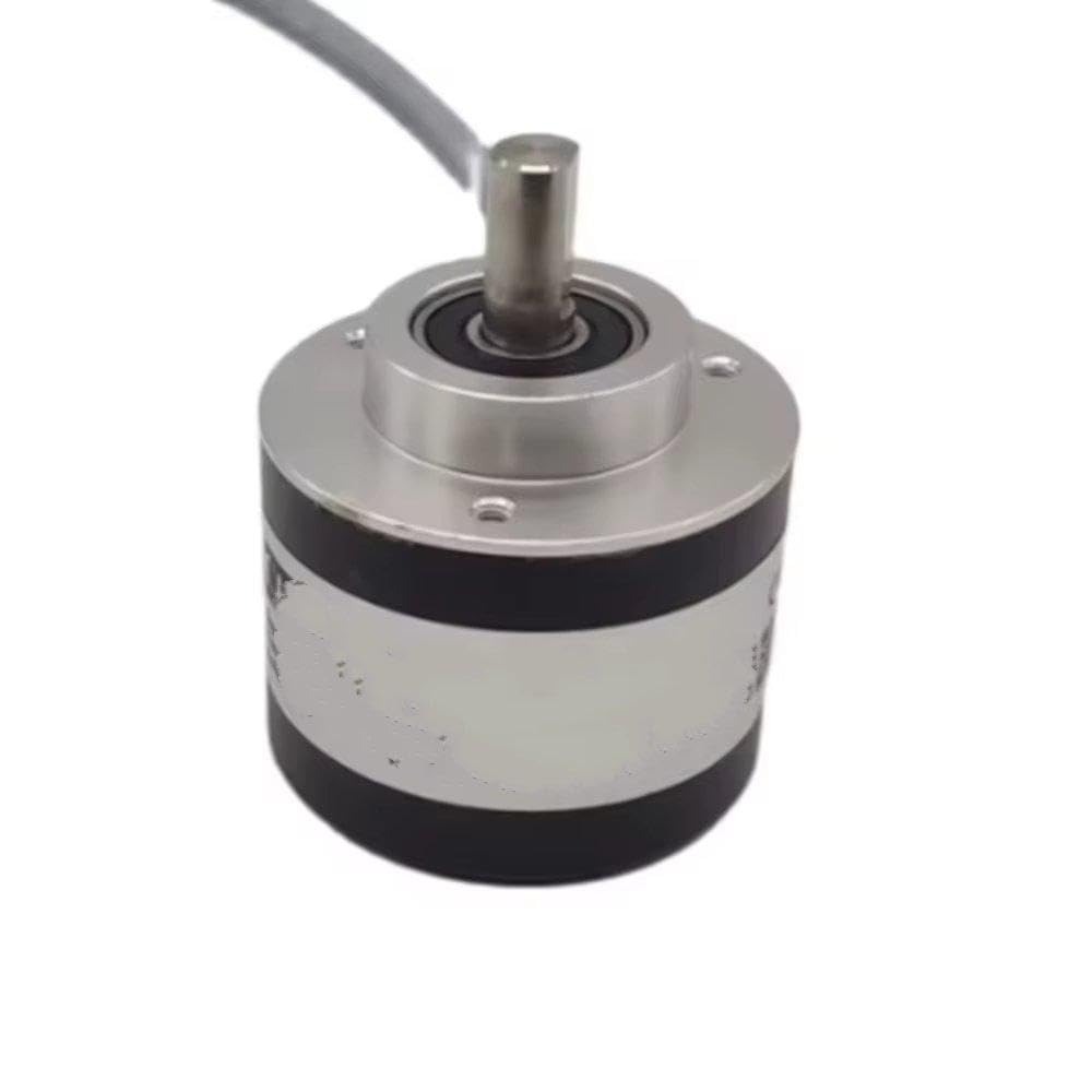 Accesorios CAS60Codificador rotatorio absoluto de una sola vuelta CAS60R12E10VB Salida 10 mm Diámetro del eje 12:4096 Resolución 60 mm exterior(0-5V Output)