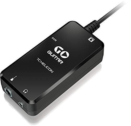 Interfaz de guitarra portátil TC Helicon GO GUITAR para