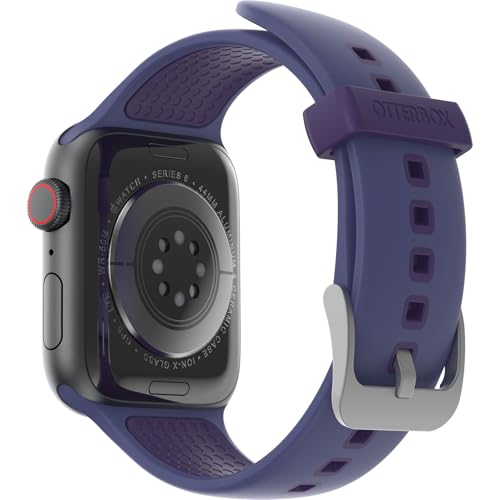 OtterBox All Day Cinturino per Apple Watch 40/41/42mm, morbido al tatto e resistente all'usura, cinturino in Silicone per Apple Watch, Viola Scuro - Immagine 4