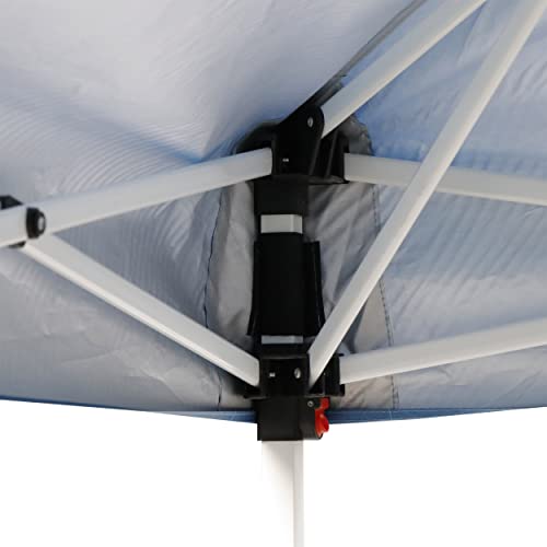 Zeny 10X10 Pop Up Canopy Tent Portable Outdoor Canopy Tent For Parties Camping Patio Gazobo Instant Shelter Beach Sun Shade, Height Adjustable Straight Legs, Waterproof Uv Resistant, Wheeled Carry Bag #TOP7