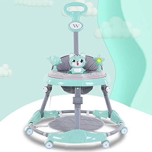 Fantastic Prices! XMFFQSJ Silent Wheel Non-Slip Foldable Baby Learning Car Movable Toy Non-Slip Baby...