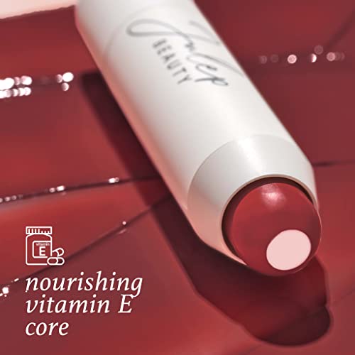 Julep It's Balm: Tinted Lip Balm + Buildable Lip Color - Cherry Wood Crème - Natural Gloss Finish - Hydrating Vitamin E Core - Vegan #TOP3