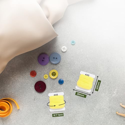 Image of Embroidery Floss Kit and Refills - Cotton Threads - DMC Color Coding for Cross Stitch, String Crafts, Friendship Bracelets