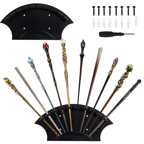 Otoolling 2 Pcs Wand Holders Wall Mount for 10 Wands,