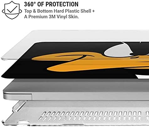 Skinit Case + Skin Compatible with MacBook Air 13in M1 (2021) - Officially Licensed Warner Bros Daffy Duck Design