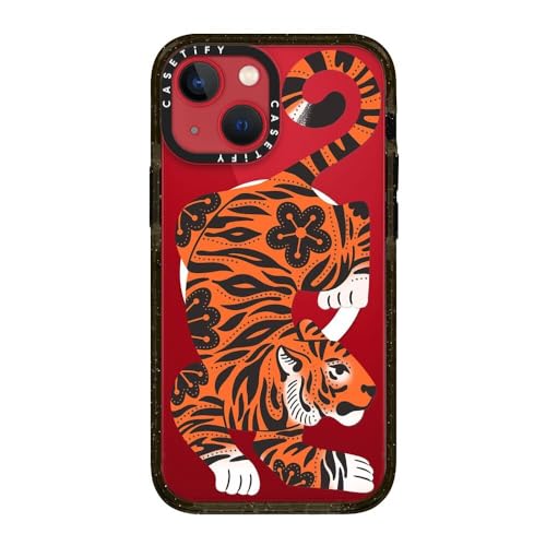 Coque iPhone 13 Mini MagSafe CASETiFY antichoc militaire tigre - 6