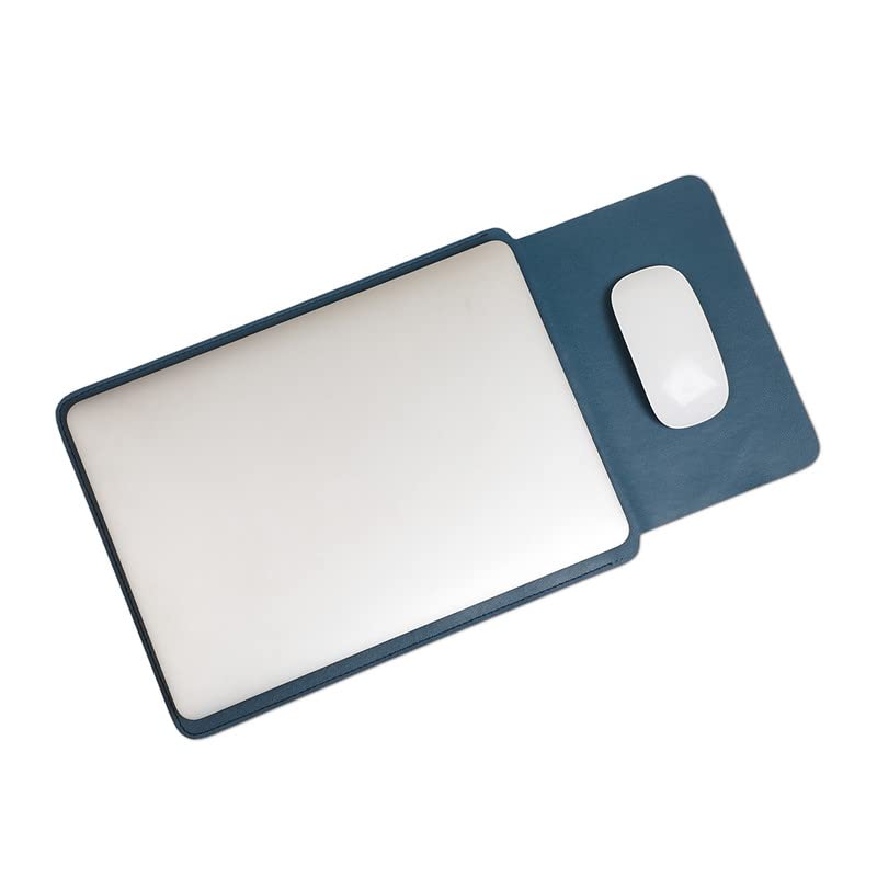 Image of Enthopia MacBook Sleeve Compatible with 2022-2018 MacBook Air 13 A2337 M1 A2179 A1932 / MacBook Pro 13 A2338 M1 A2251 A2289 A2159 A1989 / 14 inch A2442 - Deep Sea Blue