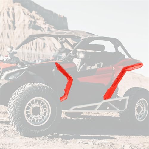 Garde-boue super étendus Maverick X3 bloquant projections de boue UTV