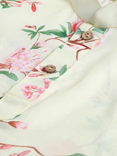 Image of Vastramay Infant Boys Multicolor Muslin Cotton Kurta Pyjama Set