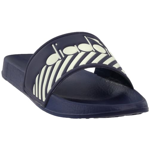 Diadora Mens Serifos 90 Barra Slide Casual Sandals Casual - Black - Size 6 D2